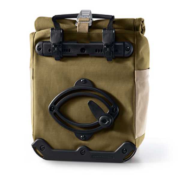 BROOKS Suffolk Rear Travel Panniers green honey