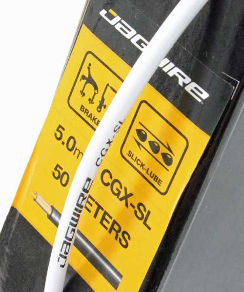 Bremszugaußenhülle Jagwire CGX-SL Weiß (Preis lfd. Meter)