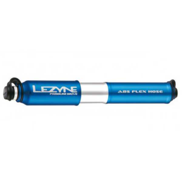 Lezyne Minipumpe CNC Pressure Drive, Small, gold-glänzend, 120PSI, 17,0cm
