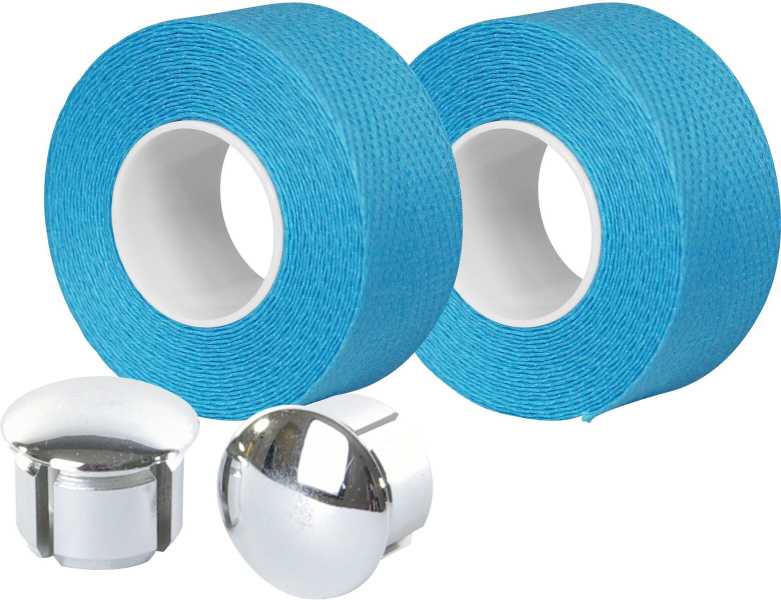 Lenkerband Textil Tressostar 90 Velox (1 Paar) blau karibisch