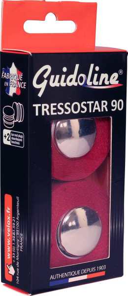 Lenkerband Textil Tressostar 90 Velox (1 Paar) rot