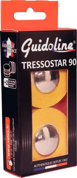 Lenkerband Textil Tressostar 90 Velox (1 Paar) gelb