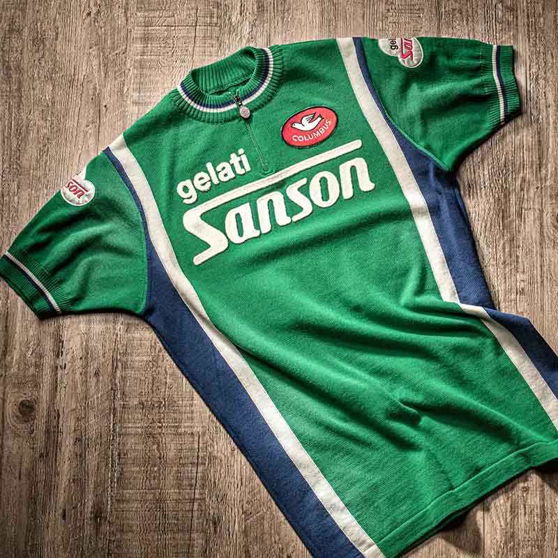 Jersey - Sanson Gelati Team 1978 - Langarm - Magliamo