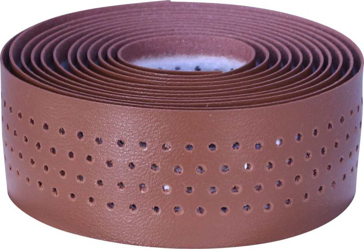 Namvo Fahrrad-Lenkerband PU-Lederoptik Braun - Rutschfestes Lenkerband Fr  Rennrder Mit 2 Lenkerstopfen (3 X 215 Cm)