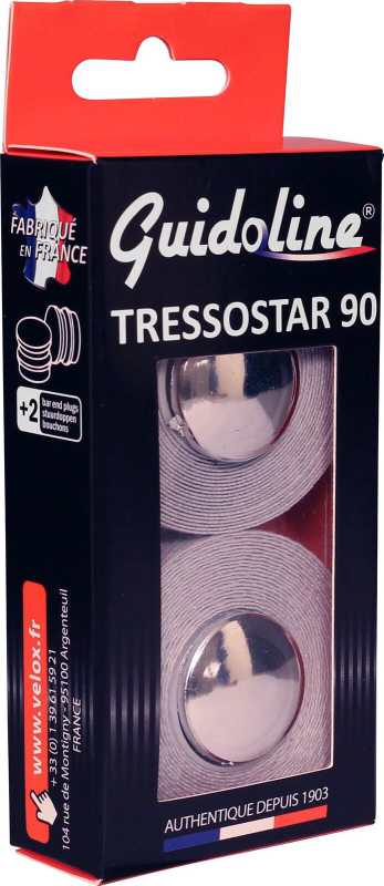 Lenkerband Textil Tressostar 90 Velox (1 Paar) grau