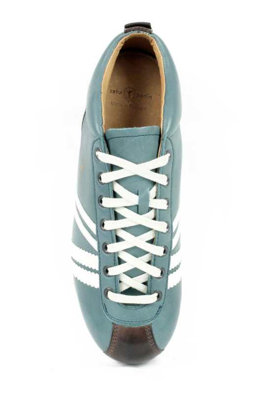 Schuhe - ZEHA Berlin -  Carl Hässner - Liga (Benisa grey blue)