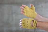 Handschuhe Cicli-Franconi „urban premium“ Wildleder Gelb